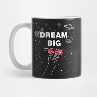 Black t-shirt SpaceX Tesla DREAM BIG Mug